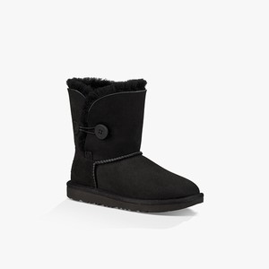 Ugg Bailey Button II Klassiska Stövlar Barn Svarta (028475BHK)